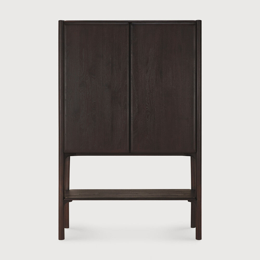 Pi skápur Teak dark brown
