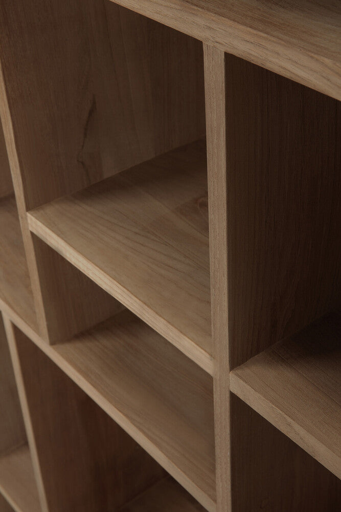 M rack teak brown