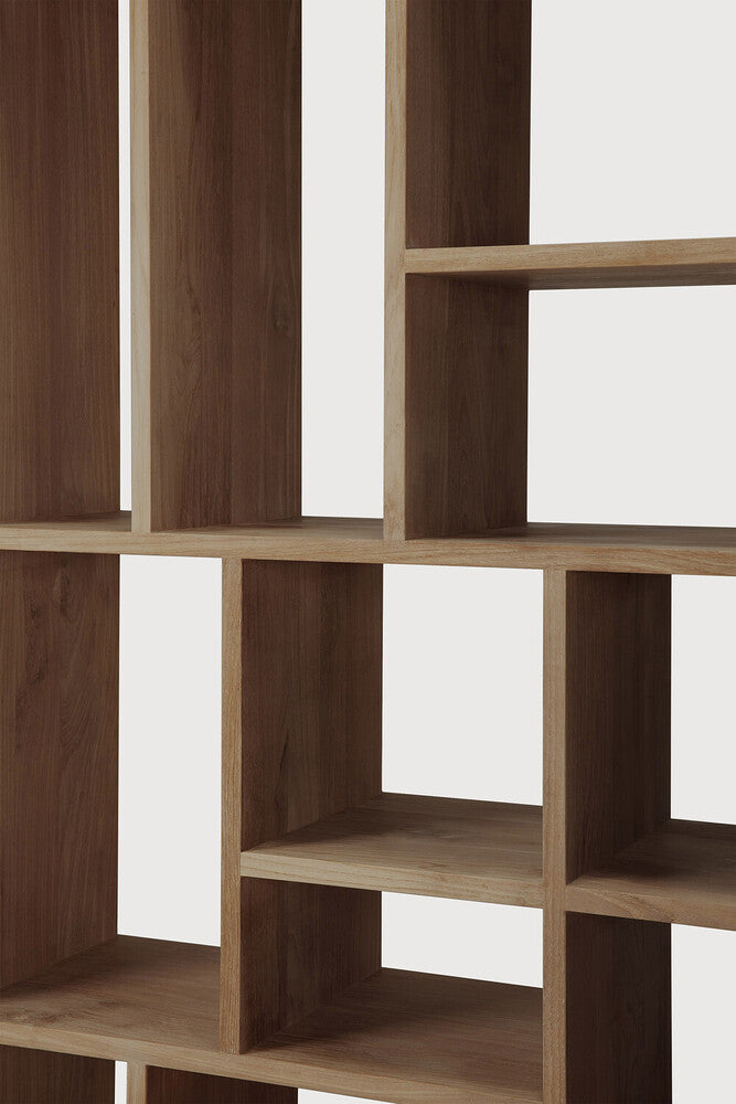 M rack teak brown