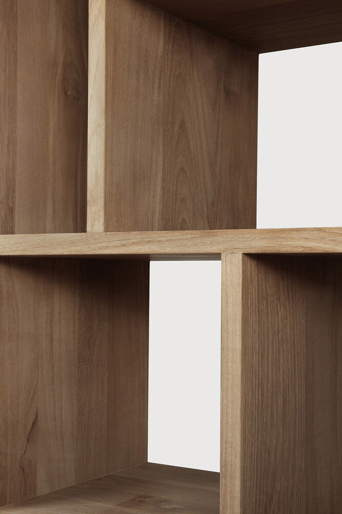 M rack teak brown