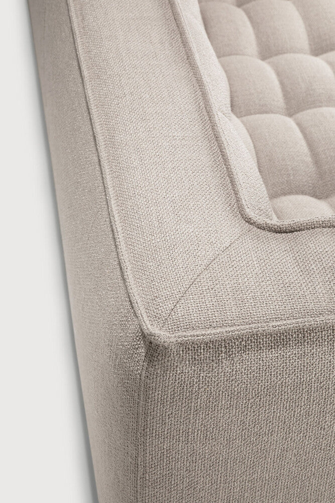 N701 2 sæta m örmum beige