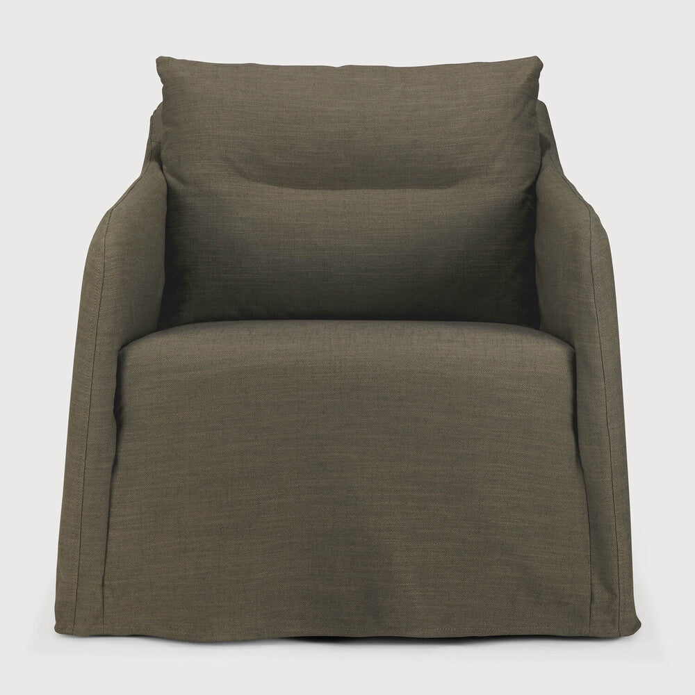 Weave hægindastóll green