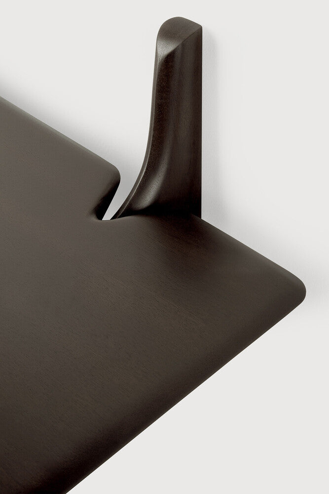 Pi vegghilla mahoní  dökk brún 168 cm