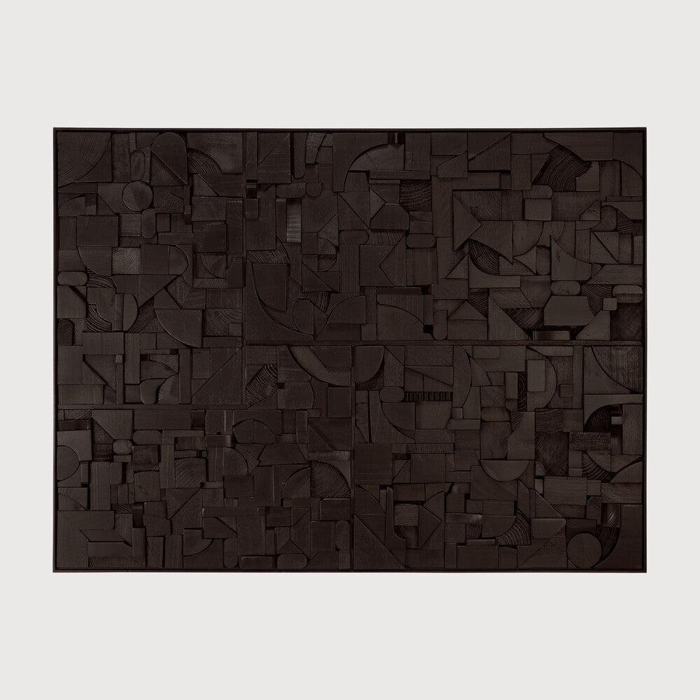 Bricks veggmynd black 120x90