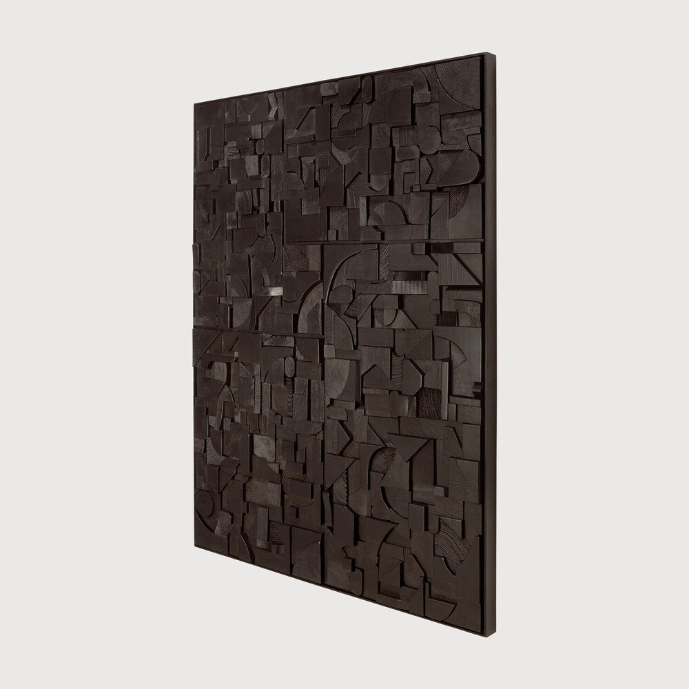Bricks veggmynd black 120x90