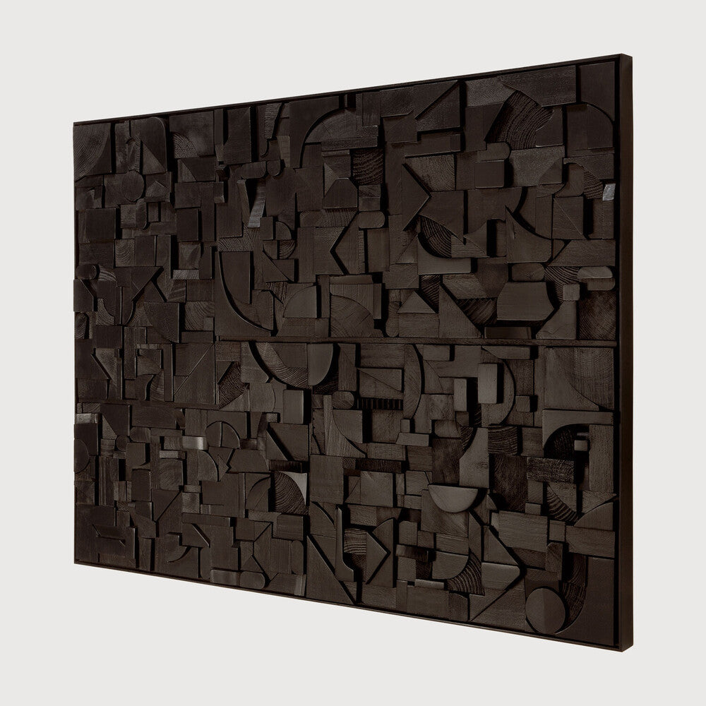 Bricks veggmynd black 120x90