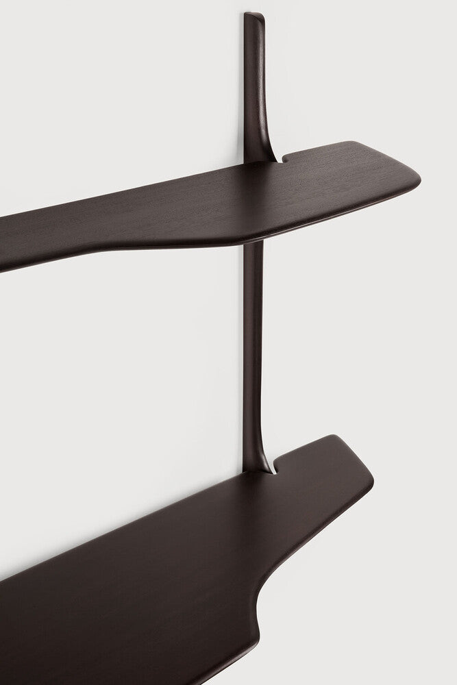 Pi skrifborð vegghengt mahogany