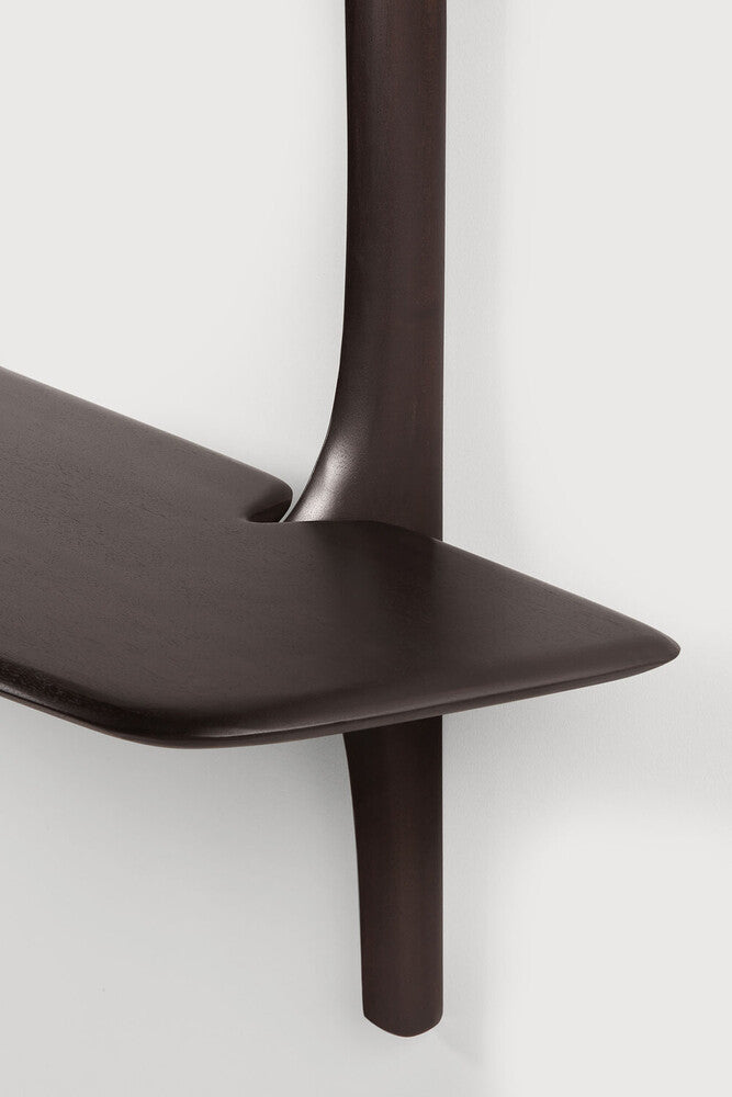 Pi skrifborð vegghengt mahogany