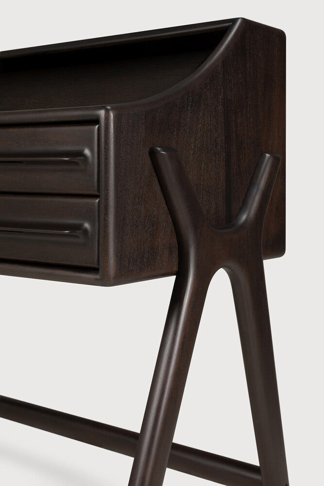 Flow skrifborð mahogany rose brown