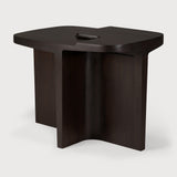 Brutalist hliðarborð mahogany rose brown