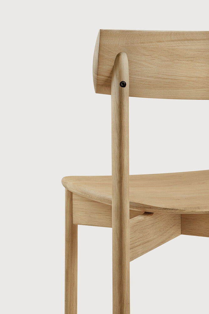 Risu oak borðstofustóll