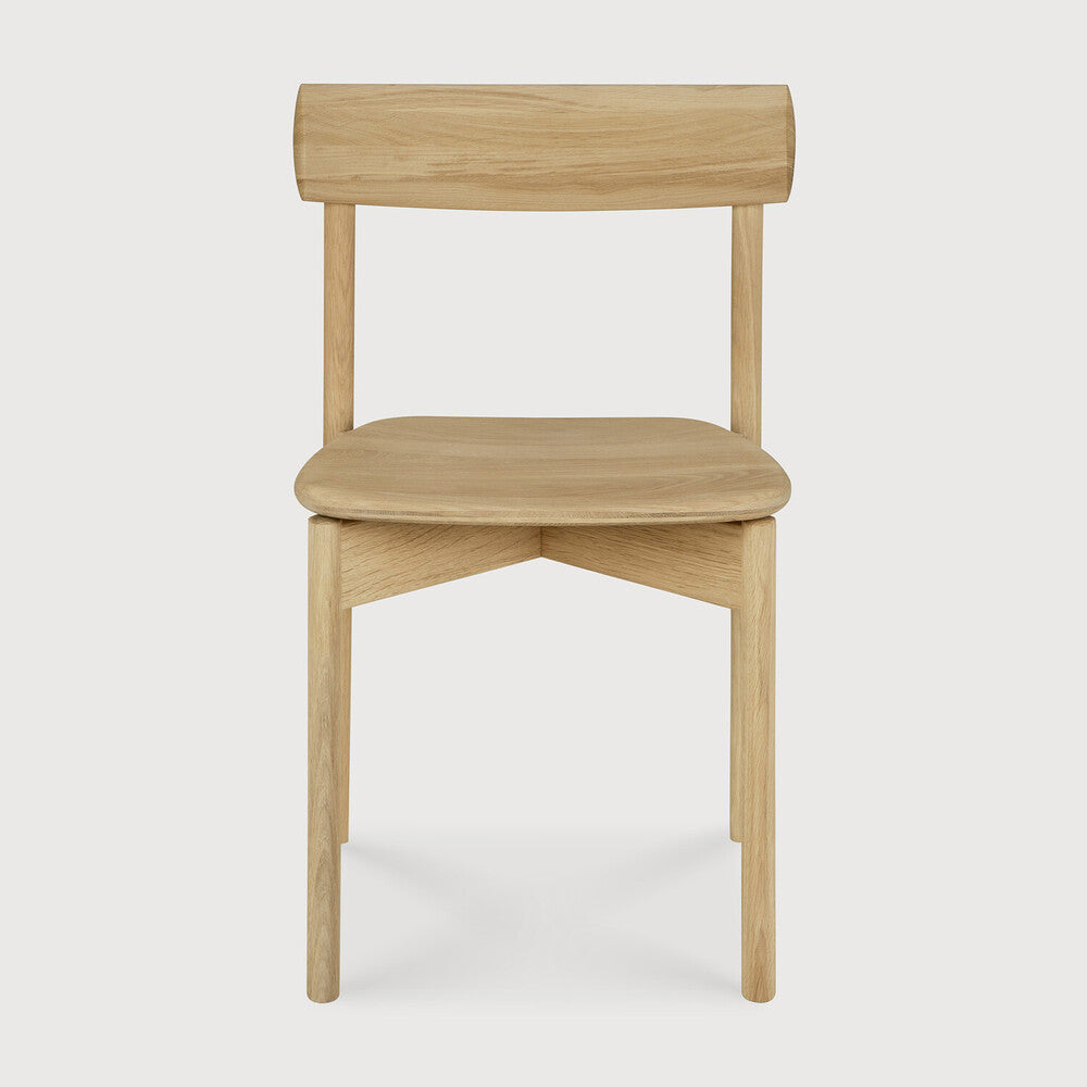 Risu oak borðstofustóll