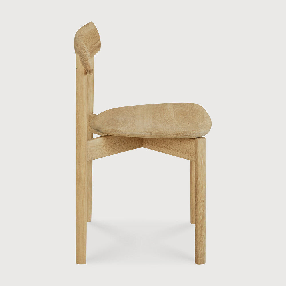 Risu oak borðstofustóll