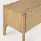 Pi sjónvarpsskenkur eik 242cm