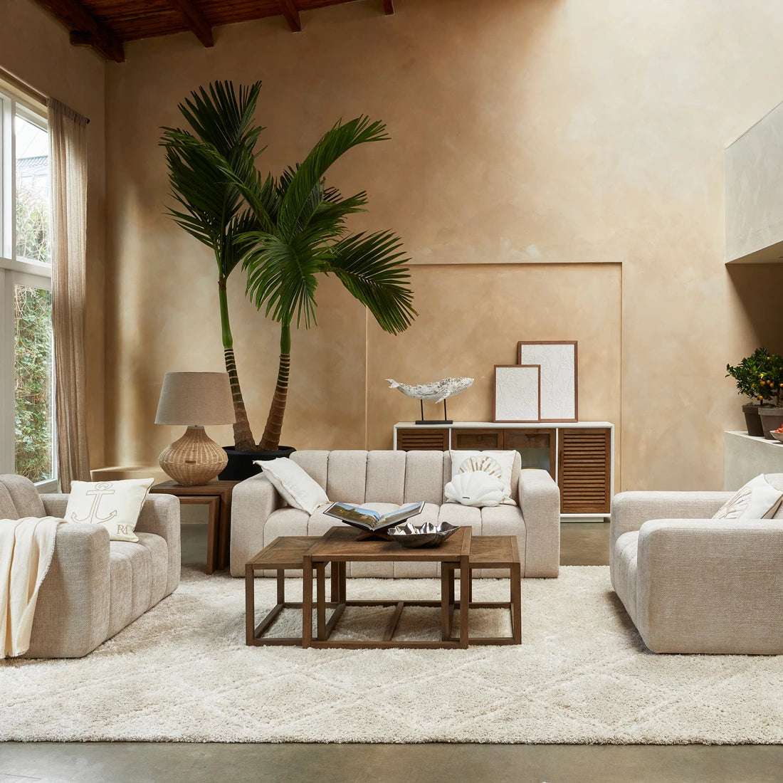 Romora Bay sófaborð s/3