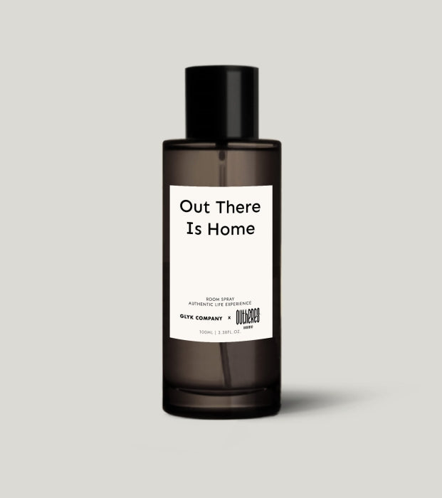 
            Glyk room spray out there is home 100ml