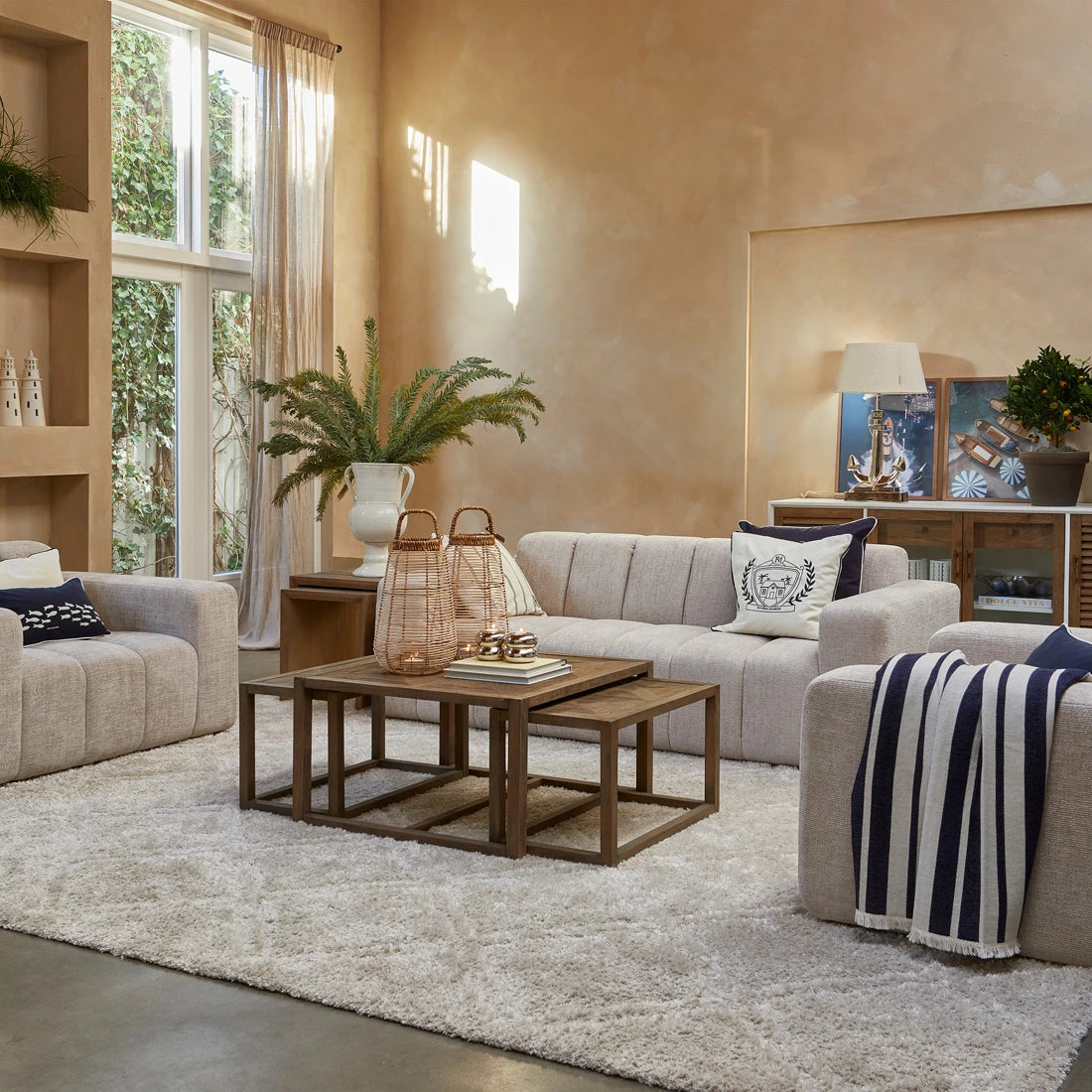 Romora Bay sófaborð s/3