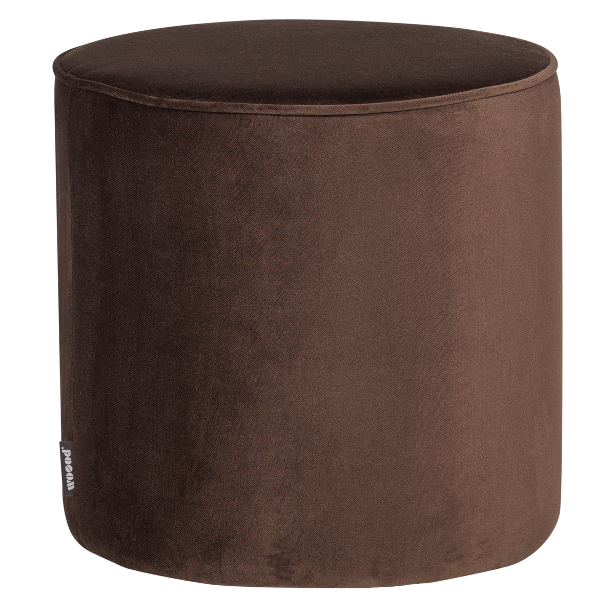 Sara skemill high velvet dark brown