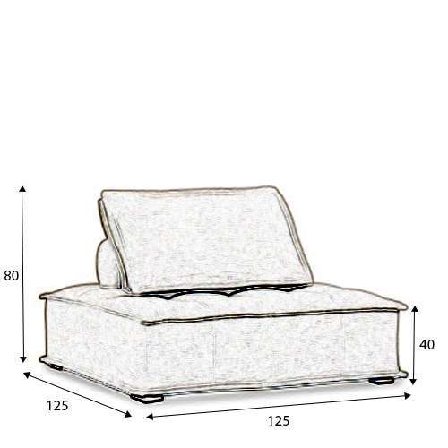 Element sófi Velore Beige