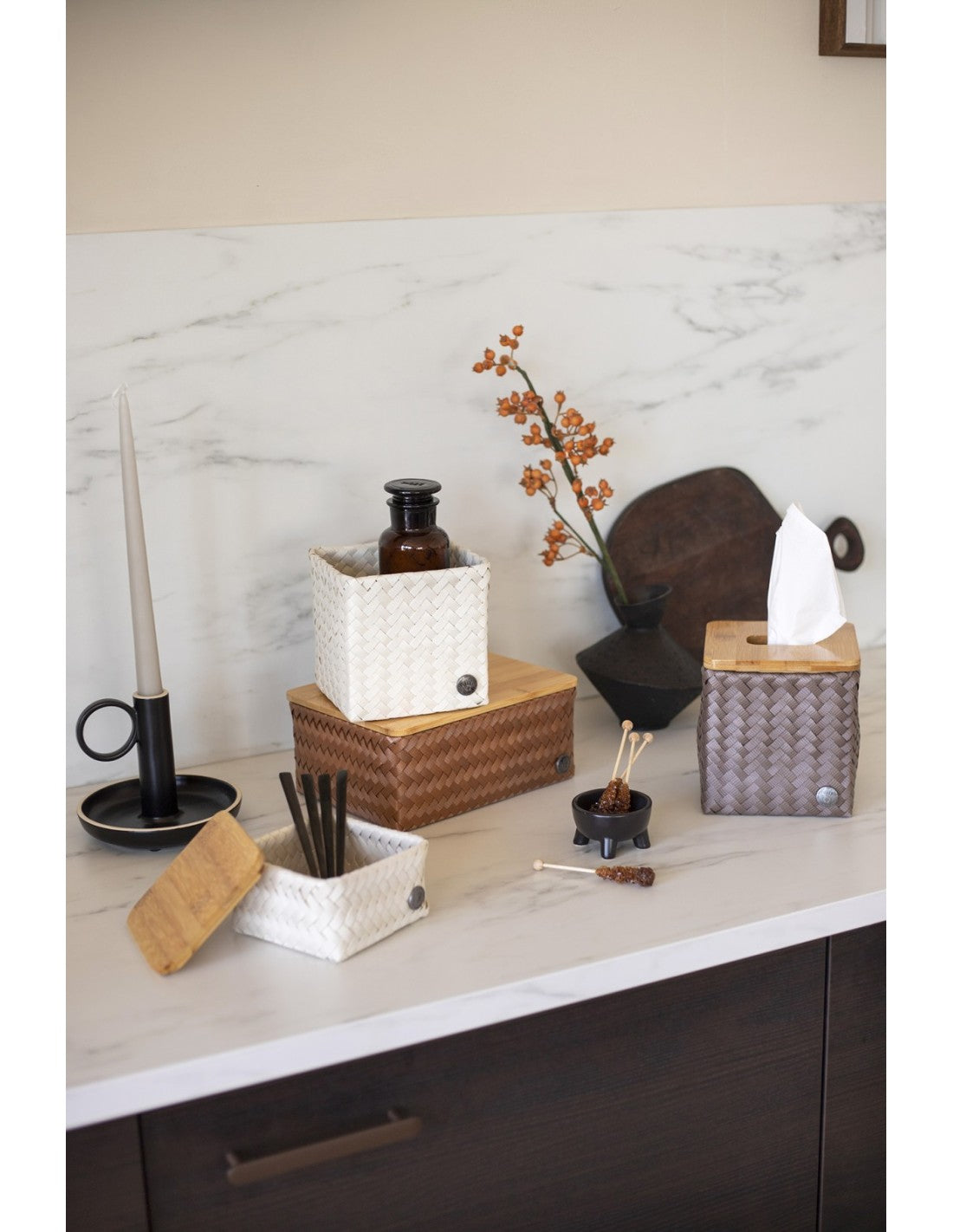 karfa medium m bambusloki sienna