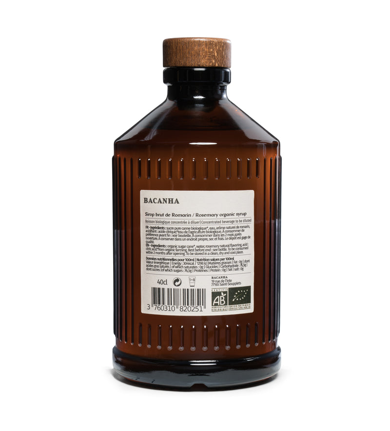 Síróp Rosemary lífrænt 400ml