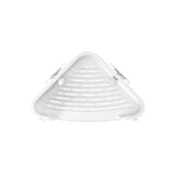 FLEX ADHESIVE CORNER BIN WHITE