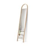 BELLWOOD LEANING MIRROR NATURAL