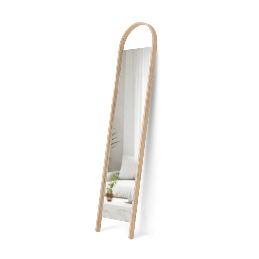 
            BELLWOOD LEANING MIRROR NATURAL