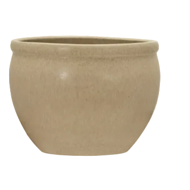 Vale blómapottur stærri beige