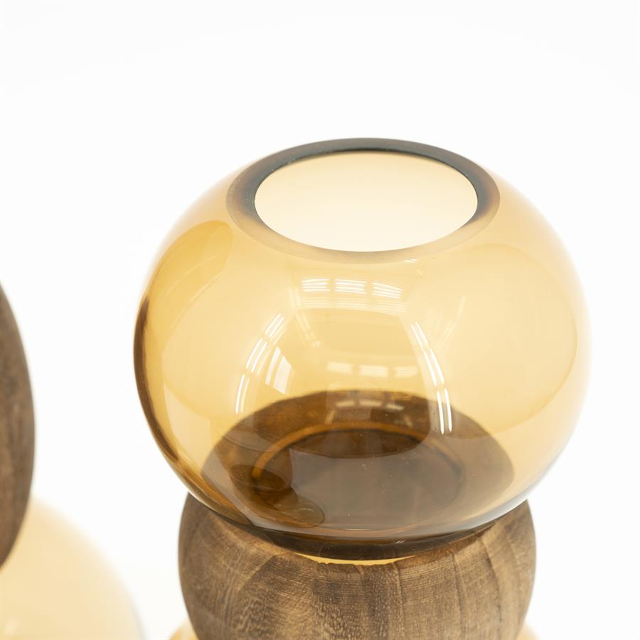 Verra vasi brown medium