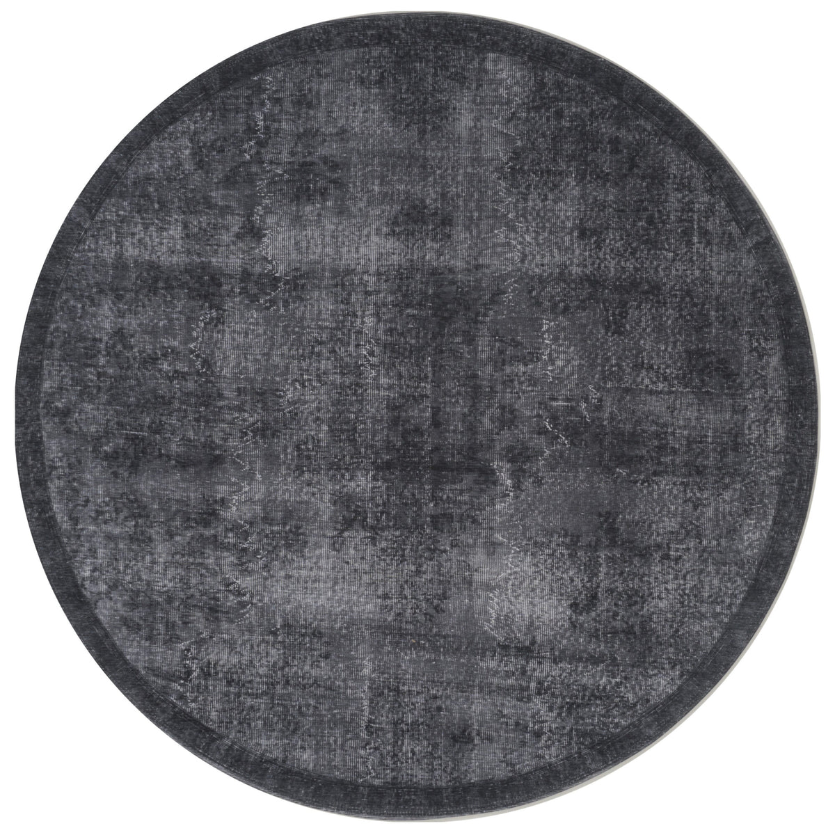 Yves round 160cm Antraciet