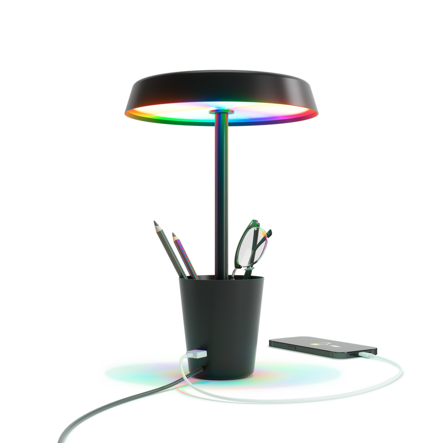 
            CUP LAMP BLACK