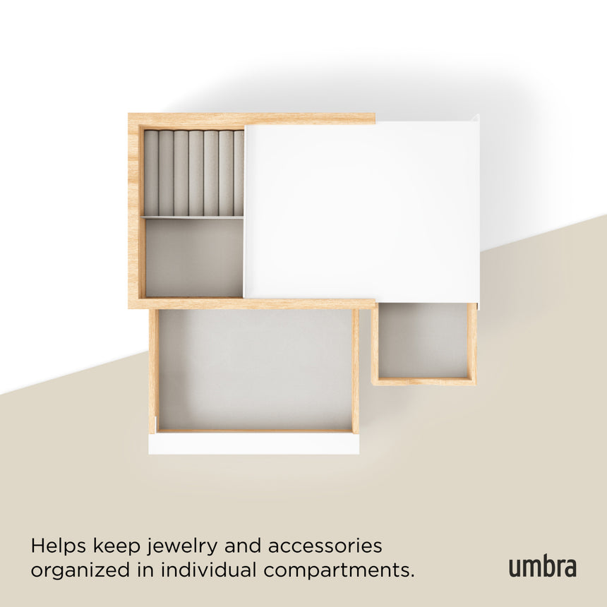 Stowit storage box wht/nat