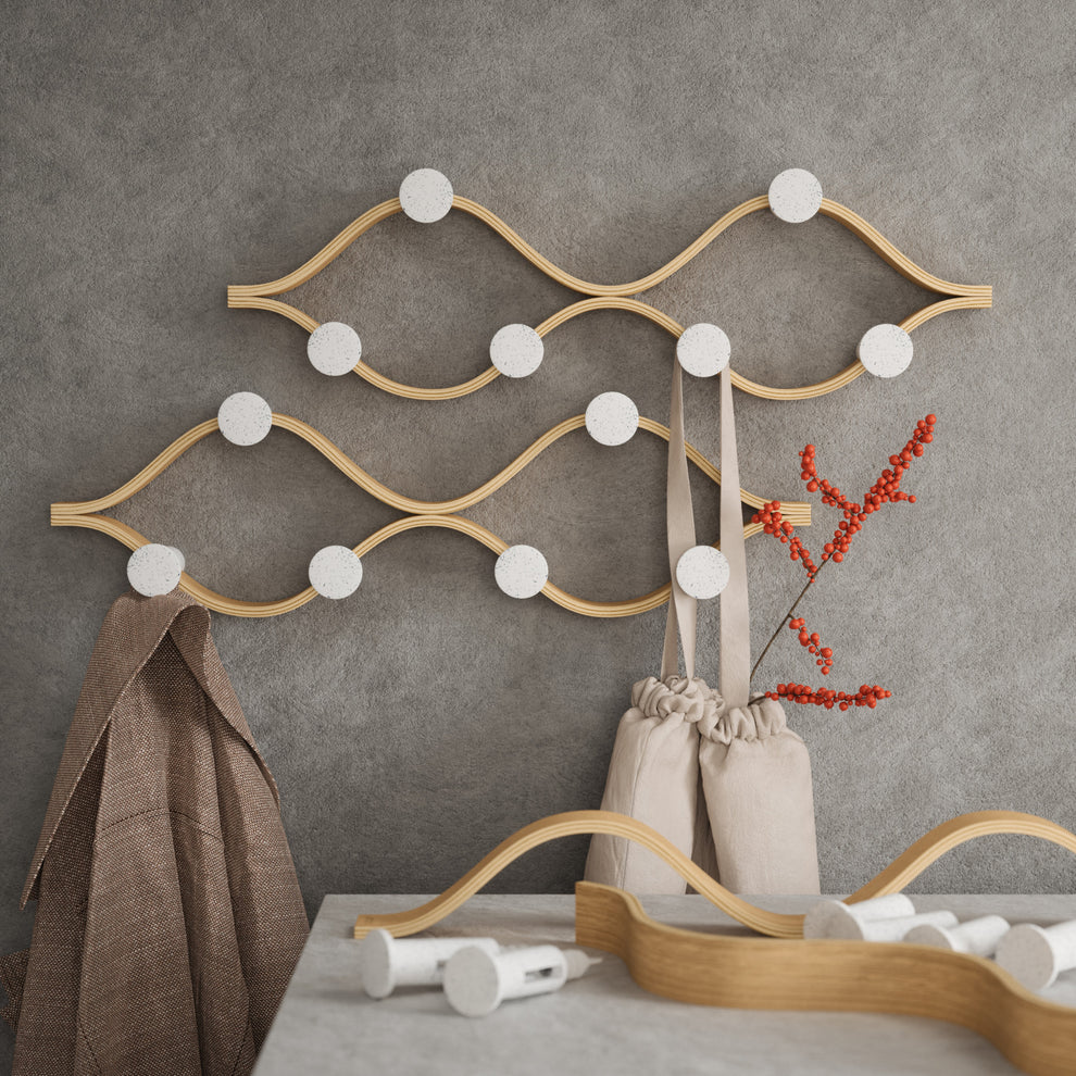 Montage snagar 6 wht/nat