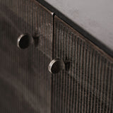 Teak Grooves skápur