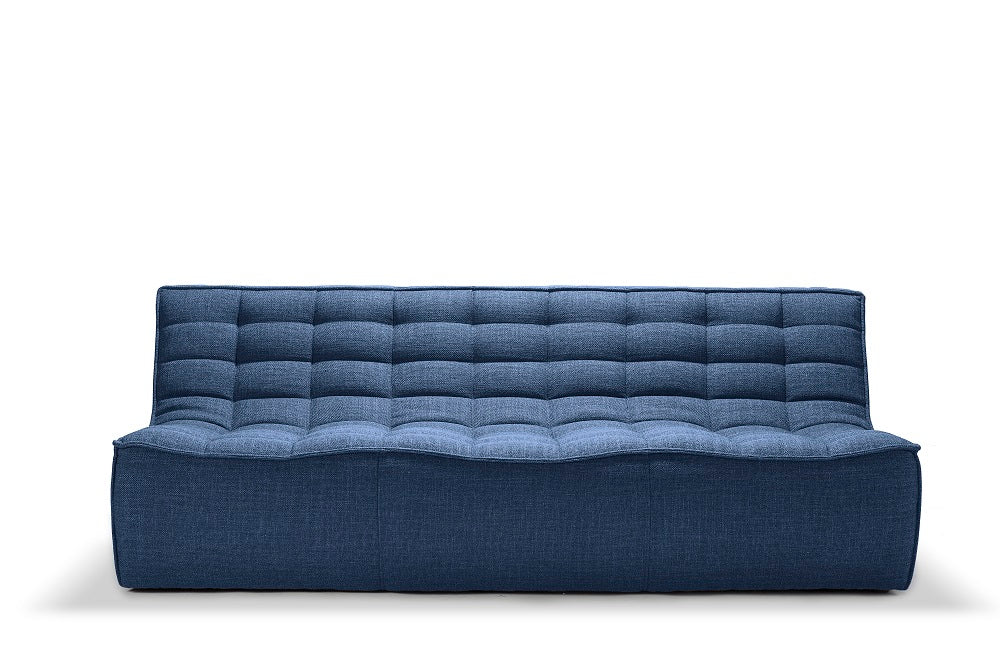 
            N701 sofa - 3 sæta  - Blár