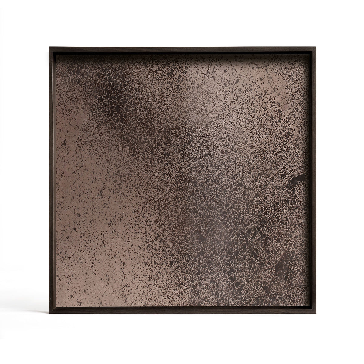 
            Bronze mirror tray - square - S