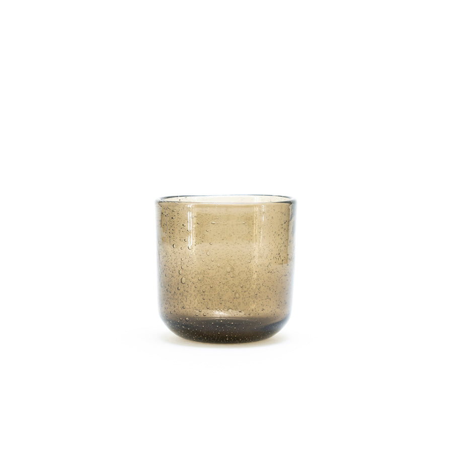 
            Water glass Bubble - brown