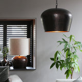 Shade cylinder 50x50x38 Livigno natural