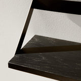 Ribbon shelf black 70/20/1
