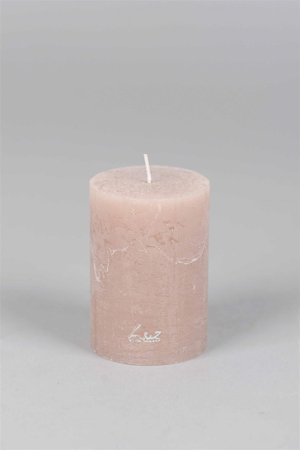 
            Ø7xH10cm - rustic candle portobello
