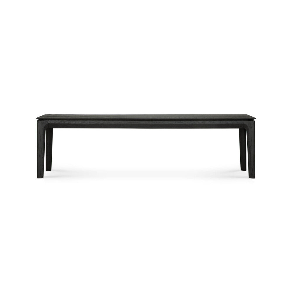 Oak Bok black bench 186/35/46