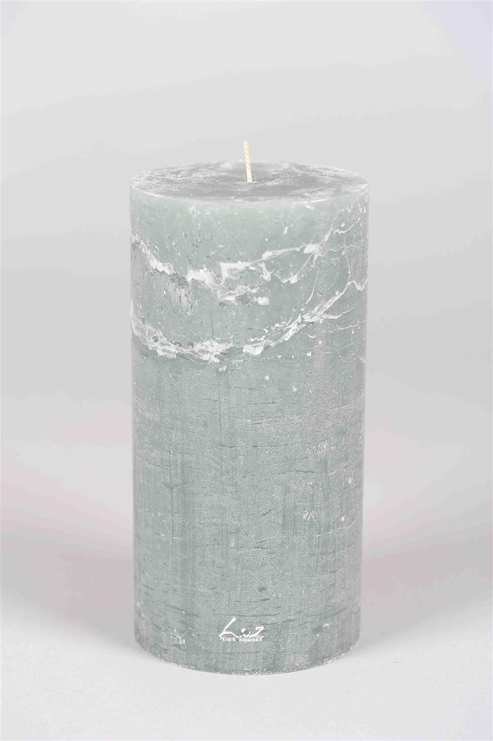 
      Ø10xH20cm - rustic candle sence