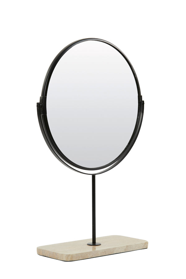 
            Mirror on base 32x12x49 Riesco black