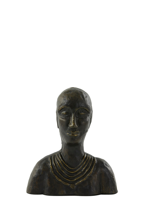 
            Ornament 18x10x22 cm SUKURI dark bronze