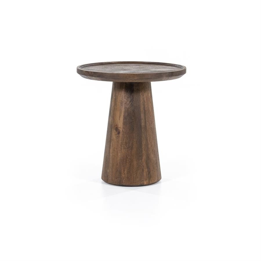 
            Side table Ron 46x49 - brown