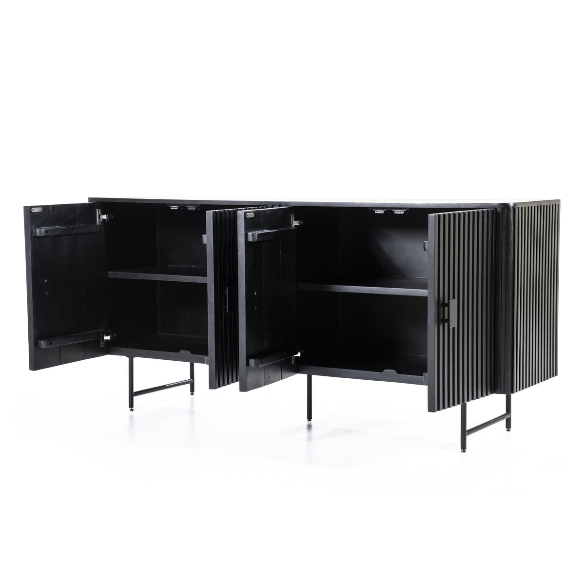 
            Remi Dresser 4drs 170cm black