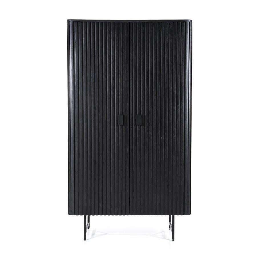 Remi Cabinet 2drs - black