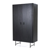 Remi Cabinet 2drs - black