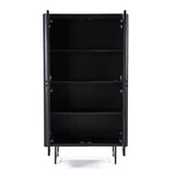 Remi Cabinet 2drs - black